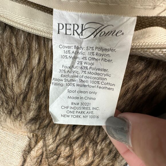 Pier 1 Home Sloth Christmas Holiday Pillow Cover Set of 2 - NO Insert - Picture 2 of 5